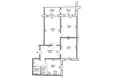 Apartamento 3 habitaciones 72 m² Minsk, Belarús