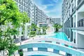 Wohnkomplex Residential complex with a swimming pool, a fitness center and a garden close to Jomtien Beach, Pattaya, Thailand