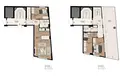 2 bedroom penthouse 73 m² Kadikoy, Turkey