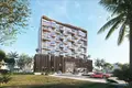 Complexe résidentiel Luxury penthouses in the new complex Bonds Avenue Residences with swimming pools, mini golf and gardens, Dubai Islands, Dubai, UAE
