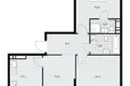Квартира 3 комнаты 66 м² район Коммунарка, Россия