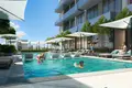 Complejo residencial New residence Ozone 1 with a swimming pool and a parking close to highways and Palm Jumeirah, JVC, Dubai, UAE