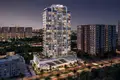 Complejo residencial New complex of furnished apartments Vega with swimming pools and terraces, Dubai Sports City, Dubai, UAE