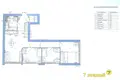 Mieszkanie 4 pokoi 78 m² Mińsk, Białoruś