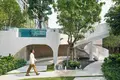 Complexe résidentiel Residential complex with swimming pools, a co-working space and green areas, Bangkok, Thailand