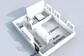 1 bedroom apartment 53 m² Warsaw, Poland