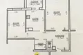2 room apartment 54 m² Minsk, Belarus