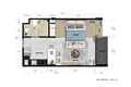 Appartement 1 chambre 33 m² Karon, Thaïlande
