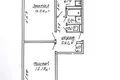 Квартира 2 комнаты 50 м² Минск, Беларусь