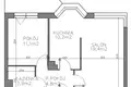 1 bedroom apartment 49 m² Warsaw, Poland