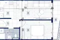 Wohnung 1 Schlafzimmer 40 m² Rafailovici, Montenegro