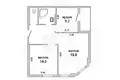 Квартира 2 комнаты 57 м² Брест, Беларусь