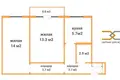 Mieszkanie 2 pokoi 46 m² Słuck, Białoruś