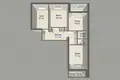 Wohnung 3 zimmer 65 m² Minsk, Belarus
