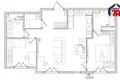 3 room apartment 69 m² Minsk, Belarus