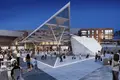 Kompleks mieszkalny New residence with a shopping mall and green areas close to a beach and a highway, Zeytinburnu, Istanbul, Turkey