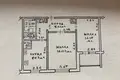 Mieszkanie 2 pokoi 51 m² Homel, Białoruś
