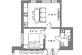 Appartement 3 chambres 53 m² Vilnius, Lituanie