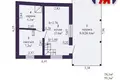 House 70 m² Usiazski sielski Saviet, Belarus
