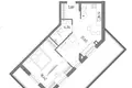 Apartamento 1 habitación 57 m² Kaliningrado, Rusia