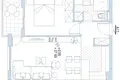 Piso independiente 1 habitacion 25 m² Budva, Montenegro