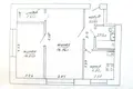 Appartement 2 chambres 42 m² Minsk, Bélarus