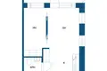 Квартира 2 комнаты 36 м² Helsinki sub region, Финляндия
