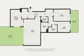 Квартира 3 комнаты 116 м² Варшава, Польша