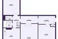 Wohnung 3 zimmer 71 m² Minsk, Belarus