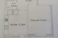 1 room apartment 42 m² Odesa, Ukraine