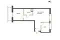 Appartement 3 chambres 60 m² en Krobia, Pologne