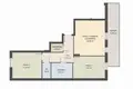 Apartamento 3 habitaciones 58 m² Varsovia, Polonia