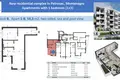 Квартира 2 комнаты  Петровац, Черногория