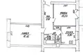 Квартира 2 комнаты 54 м² Витебск, Беларусь
