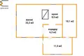 House 59 m² Starasvierzanski sielski Saviet, Belarus