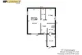 Casa 61 m² Papiarnianski sielski Saviet, Belarús