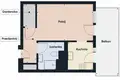 Apartamento 1 habitación 32 m² en Varsovia, Polonia