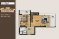 Apartamento 3 habitaciones 64 m² Mezitli, Turquía