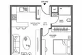 Apartamento 2 habitaciones 65 m² Mezitli, Turquía