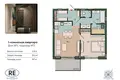 Apartamento 1 habitación 55 m² Kaliningrado, Rusia