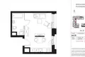 Studio 1 chambre 27 m² Lodz, Pologne