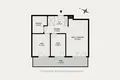 3 room apartment 59 m² Warsaw, Poland