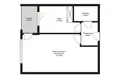 Appartement 2 chambres 48 m² Varsovie, Pologne