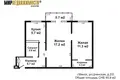 Mieszkanie 2 pokoi 46 m² Mińsk, Białoruś