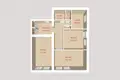 Квартира 3 комнаты 80 м² Минск, Беларусь
