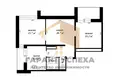 2 room apartment 63 m² Muchaviecki sielski Saviet, Belarus