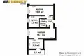 Apartamento 3 habitaciones 62 m² Minsk, Belarús