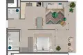 1 bedroom apartment 61 m² Ras al-Khaimah, United Arab Emirates