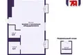 3 room apartment 59 m² Minsk, Belarus