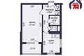 Квартира 1 комната 35 м² Минск, Беларусь